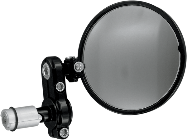 Folding Bar End Mirror Black, 2, nordicamoto.ro