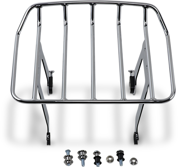 Big Ass® Detachable Solo Luggage Rack Silver, 1, nordicamoto.ro