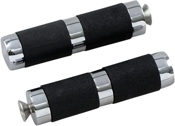 Shifter/brake Pegs Black, Chrome, 1, nordicamoto.ro