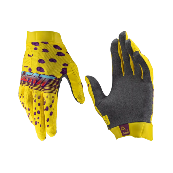 Leatt 1.5 GripR Cheetah L kesztyű, 1, nordicamoto.ro