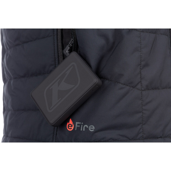 Override Vest eFire Black, 2, nordicamoto.ro