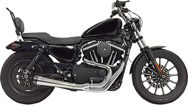 Road Rage 2:1 Exhaust System Chrome, 1, nordicamoto.ro