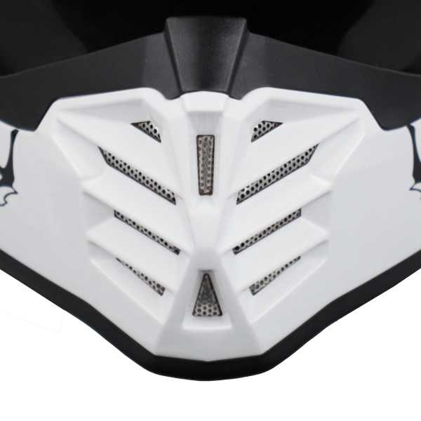 Acerbis Profile sisak – fehér/fekete, gyermekmodell, 3, nordicamoto.ro