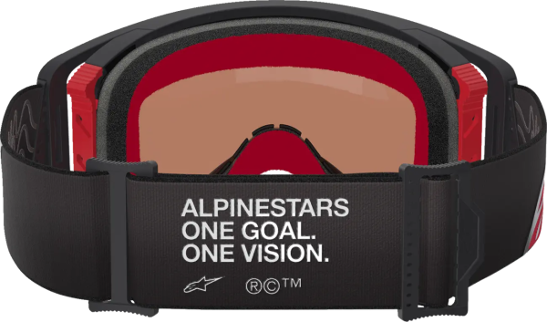 Alpinestars Supertech Corp Abs Vision vörös/fekete szemüveg, 3, nordicamoto.ro