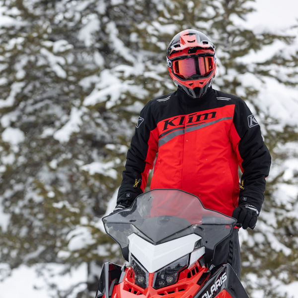 Geaca Snowmobil Klim Kaos Insulated Black - Electric Blue Lemonade, 7, nordicamoto.ro