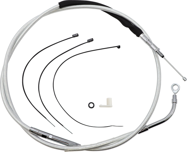 High-efficiency Braided Sterling Chromite Ii® Clutch Cable Silver, 2, nordicamoto.ro