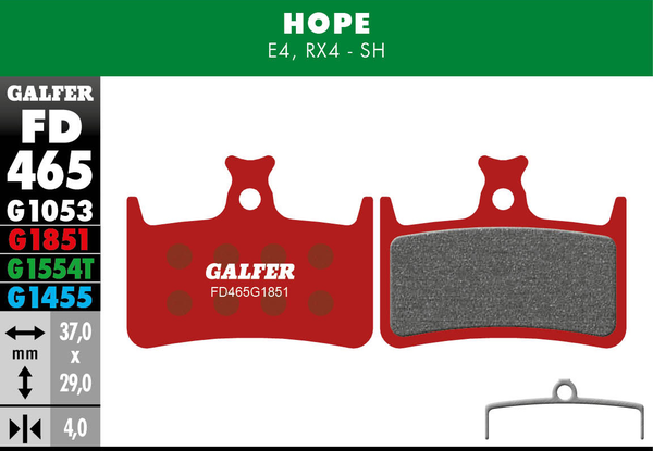 G1851 Advanced Brake Pads, 1, nordicamoto.ro