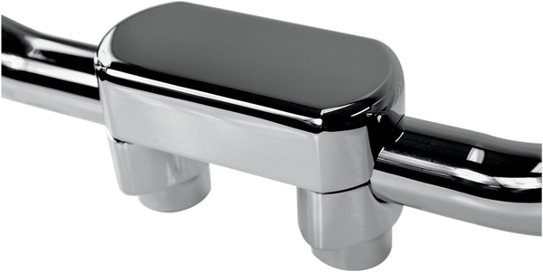 Handlebar Riser & Top Clamp Kit Silver, 1, nordicamoto.ro