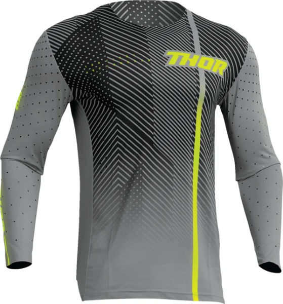 Thor Prime Tech póló, fekete/szürke, XL, 1, nordicamoto.ro