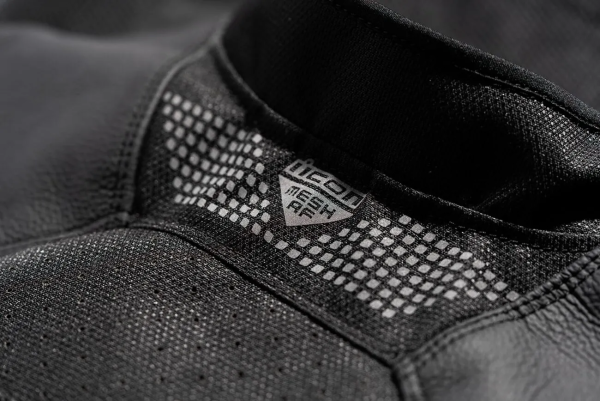 Icon Mesh AF Black S bőrdzseki, 6, nordicamoto.ro