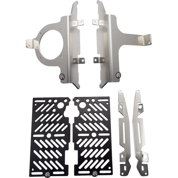 AXP Racing Xtrem hűtővédő KTM EXC 250/300/TPI (2017–2023) modellhez, fekete/ezüst, 1, nordicamoto.ro