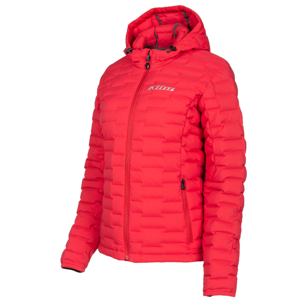 Geaca Snowmobil Dama Klim Luna Mid Layer Insulated Chili Pepper - Metallic Silver, 13, nordicamoto.ro