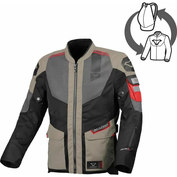 MACNA TRAVELAIR nyári túradzseki, fekete, 3XL, 3, nordicamoto.ro