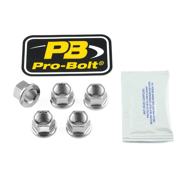 Sprocket Nut Silver, 1, nordicamoto.ro