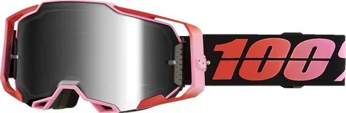 Ochelari 100% Armega Guerlin Mirror Silver ONE SIZE, 12, nordicamoto.ro