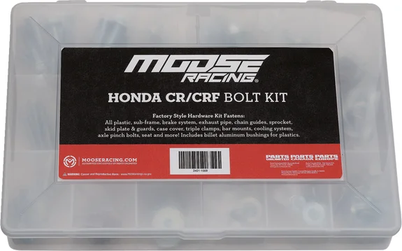 MOOSE RACING M1 Cr-crf Bolt Kit Gray, Silver, 2, nordicamoto.ro
