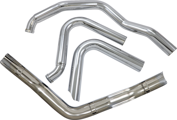 Fatshots Exhaust System Chrome, 5, nordicamoto.ro