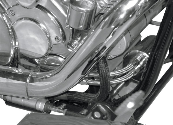 V-star Oil Filter Relocation Kit Chrome, 2, nordicamoto.ro