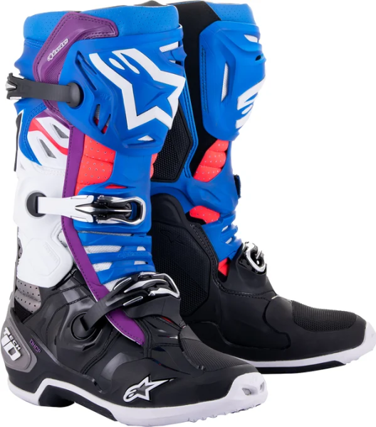 Tech 10 Supervented Boots Black 43, 6, nordicamoto.ro