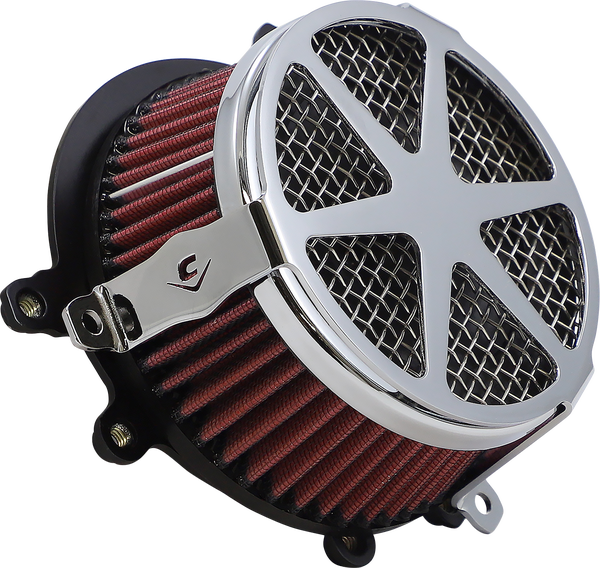 Air Cleaner Kit Silver, 1, nordicamoto.ro