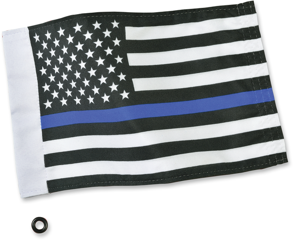 Flag Black, Blue, White, 1, nordicamoto.ro