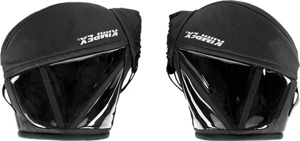 Snowmobile Muffs With Window Black, 1, nordicamoto.ro