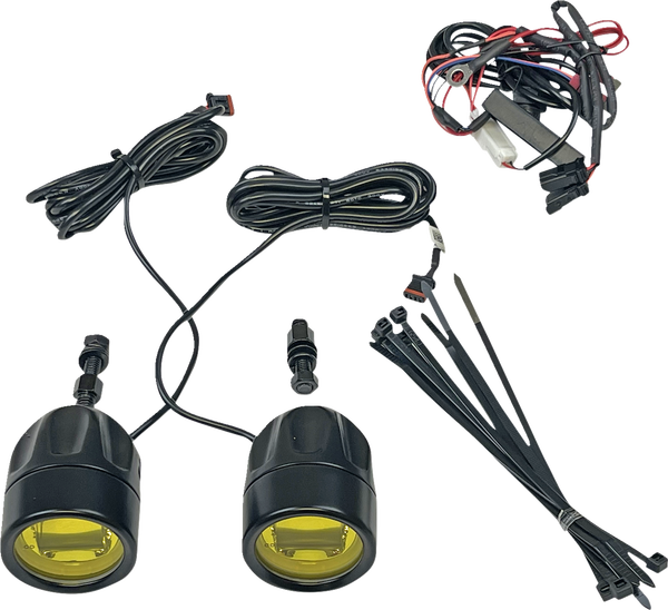 Probeam® Led Halo Fog Lights Black, 2, nordicamoto.ro
