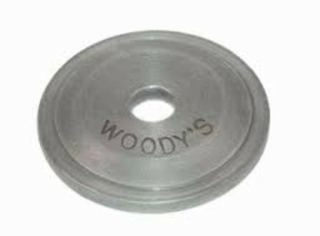 Woodys kerek alátét, 96 db, Digger alumínium, 2, nordicamoto.ro