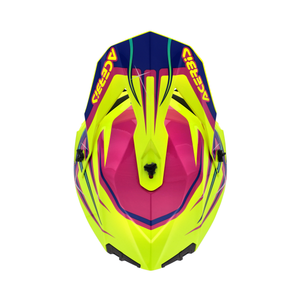 Acerbis Linear 22-06 sisak, sárga/lila, M-es méret, 6, nordicamoto.ro