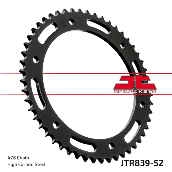 JT SPROCKETS hátsó lánckerék, természetes színű, 1, nordicamoto.ro