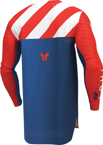 Tricou Thor Sportmode Synth Rosu/Albastru XL, 7, nordicamoto.ro