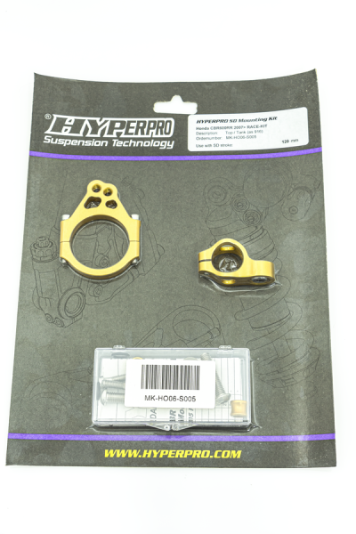 Steering Damper Mounting Kit Gold, 2, nordicamoto.ro