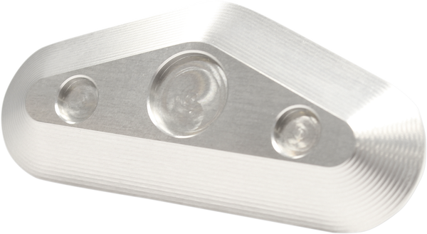 Passenger Footpeg Cover Kit Silver, 1, nordicamoto.ro