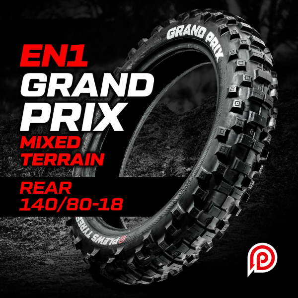 140/80-18 hátsó gumiabroncs, Plews Tyres EN1 Enduro Grand Prix (közepes keménységű), 1, nordicamoto.ro