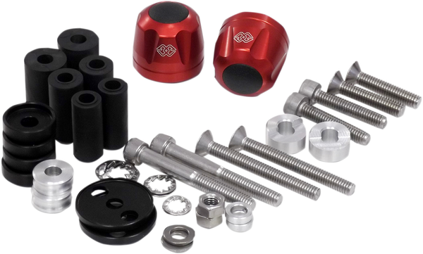 Handlebar Weights Ip Anodized, Red, 1, nordicamoto.ro