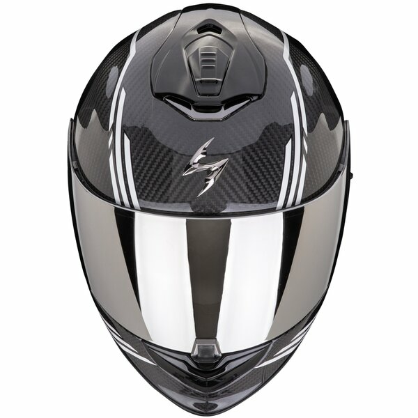 Casca integrala SCORPION EXO-1400 EVO II CARBON AIR REIKA Negru / Alb S, 3, nordicamoto.ro