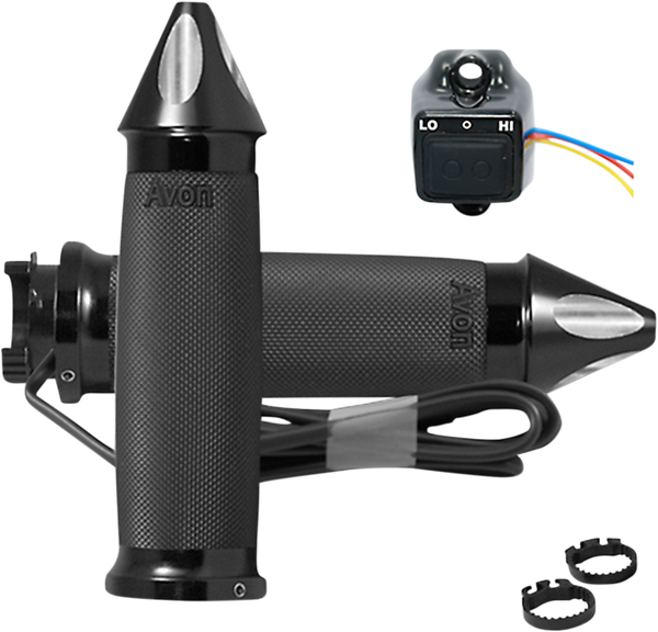 Grip Cust Ano Tourbos Hea Black, 1, nordicamoto.ro