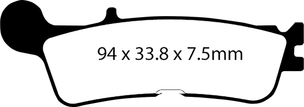 Sinterelt fékbetétek (r)hh(r), 1, nordicamoto.ro