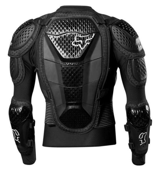 FOX Titan sportdzseki, fekete, M-es méret, 4, nordicamoto.ro