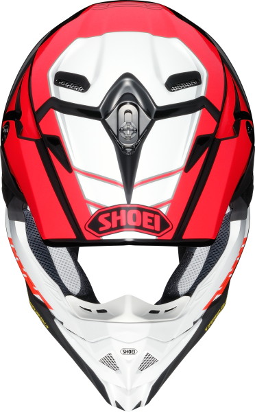SHOEI VFX-WR 06 JAMMER TC-1 sisak, fekete/piros/fehér, M-es méret, 2, nordicamoto.ro