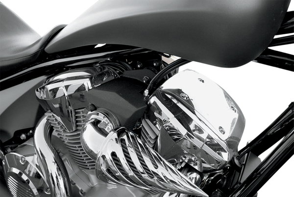 Throttle Body Cover Black, 1, nordicamoto.ro