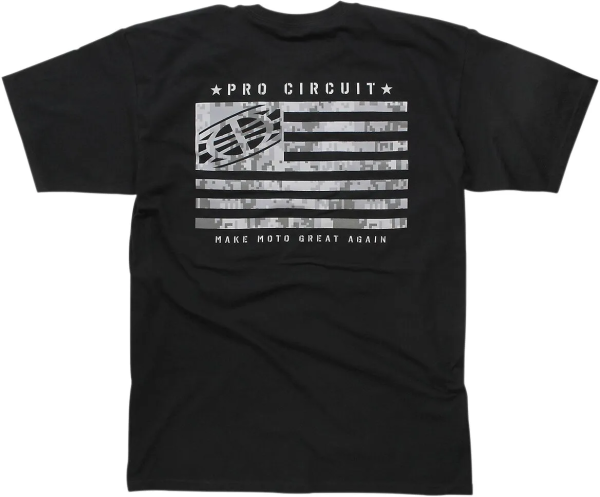 Flag T-shirt Black L, 2, nordicamoto.ro