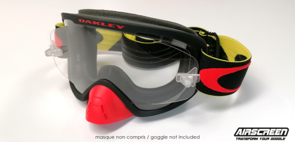 Oakley O-Frame 2.0 MX/MTB AirScreen lencse, szürke, 1, nordicamoto.ro