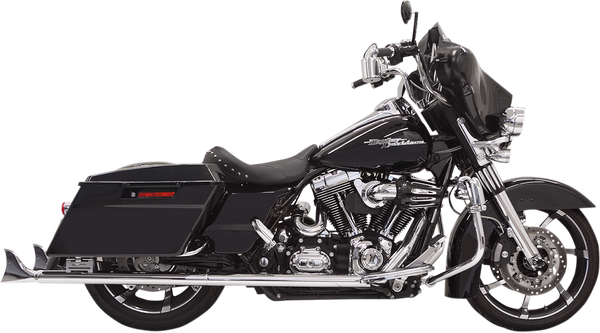 Fishtail Slip-on Mufflers Chrome, 1, nordicamoto.ro