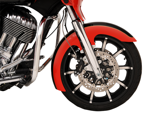 Tire Hugger Series Front Fender Black, 1, nordicamoto.ro