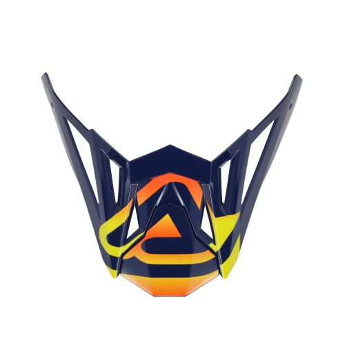 Cozoroc Acerbis Visor T711 sisak, szürke/fekete, L/XL, 5, nordicamoto.ro