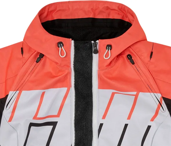 Geaca Textil Dama Icon Airform Retro Orange/White/Black L, 9, nordicamoto.ro