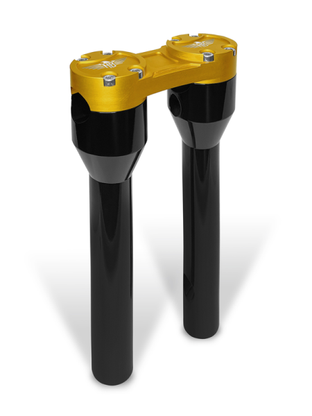 Clubstyle Straight Riser Black, Gold, 1, nordicamoto.ro