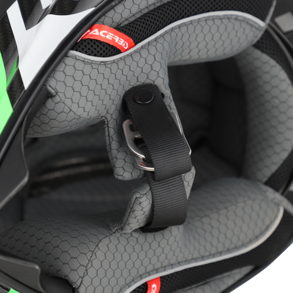 Casca Acerbis Steel Carbon 22-06 zöld/rózsaszín M, 2, nordicamoto.ro