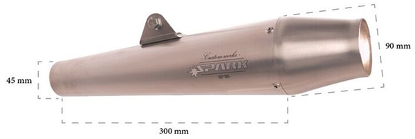 Sinfonia Slip-on Mufflers Stainless Steel, 3, nordicamoto.ro